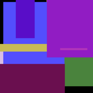 White Yellow Purple