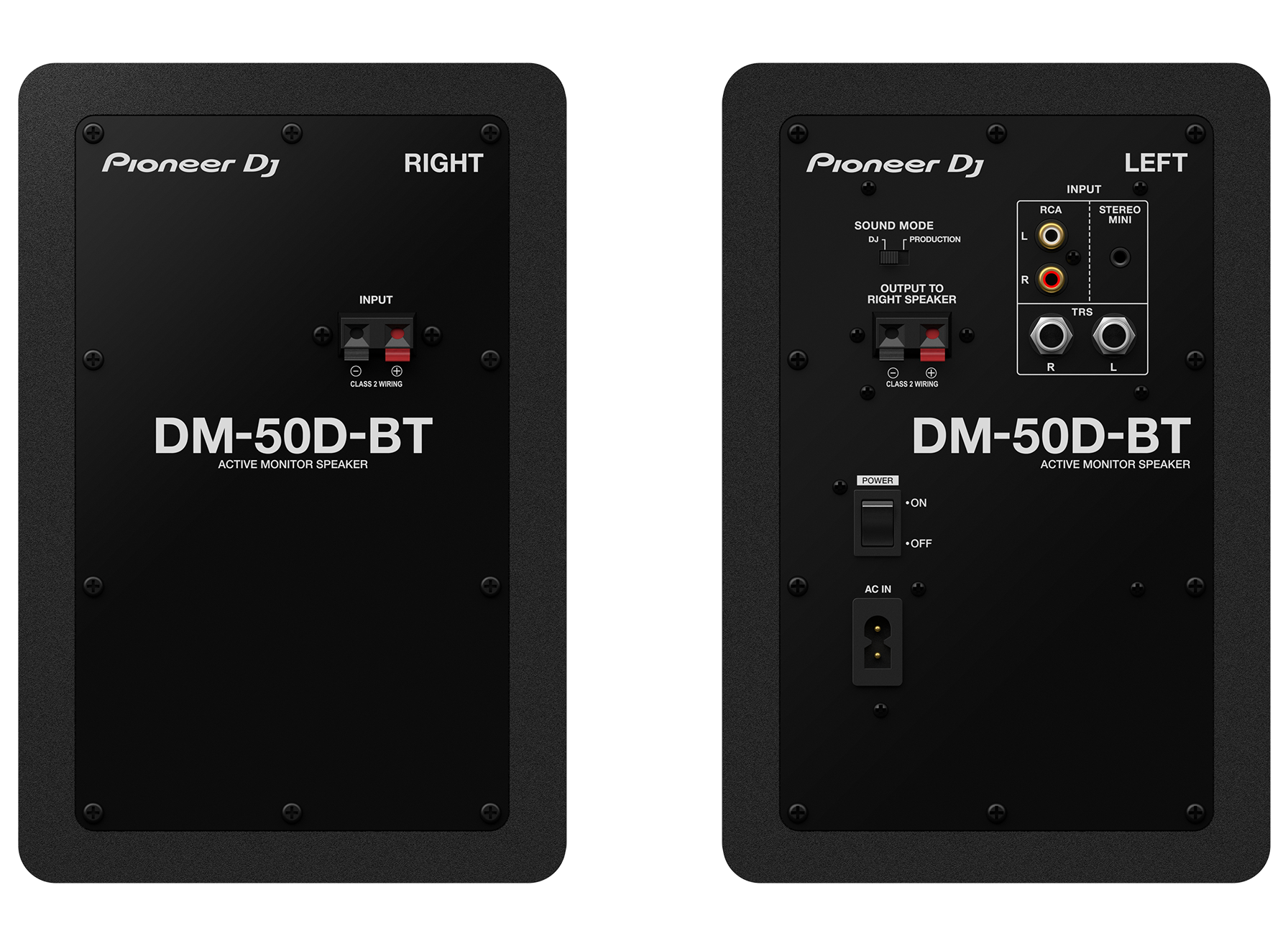 Pioneer DM-40D-BT Active Desktop Monitor 20W Black (Pair) - Image 2