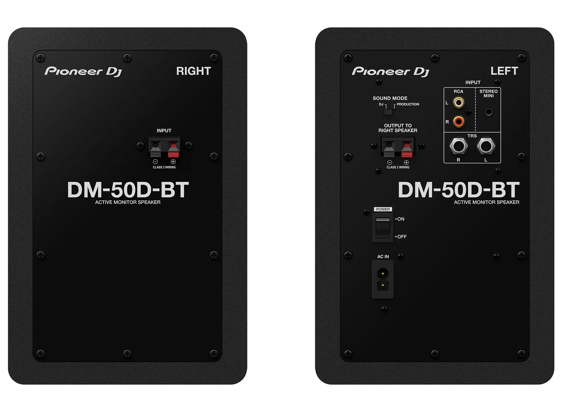 Pioneer DM-40D-BT Active Desktop Monitor 20W Black (Pair) - Image 2